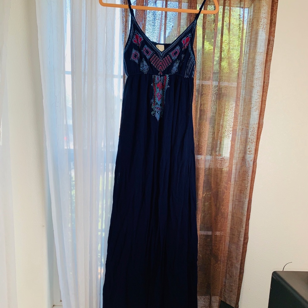 Cute summer long summer dress